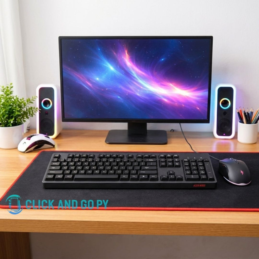 Combo teclado y mouse gamer Acer Nitro rgb usb occ311