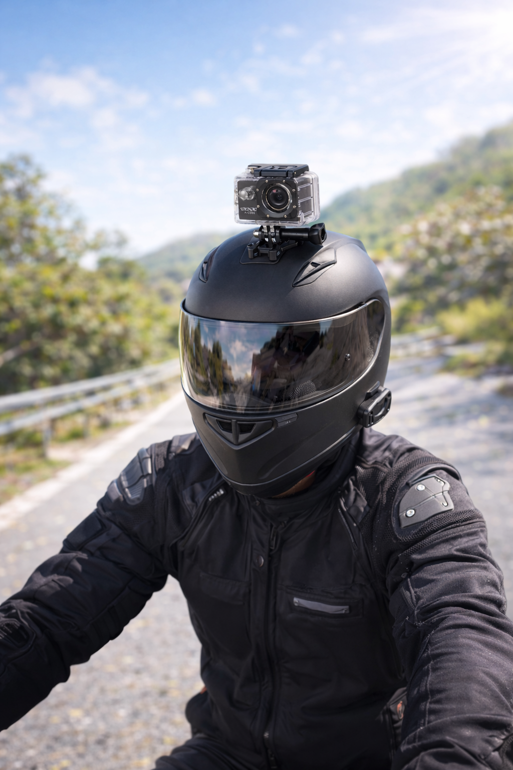 Cámara deportiva full hd 1080p resistente al agua con wifi sate a-cs08