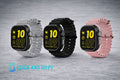 Kit smartwatch k18 49mm con auriculares bluetooth + 7 pulseras intercambiables