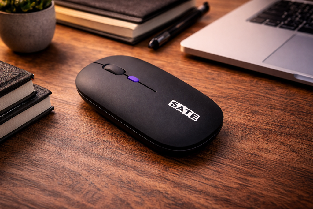 Mouse inalámbrico RGB sate A-781g