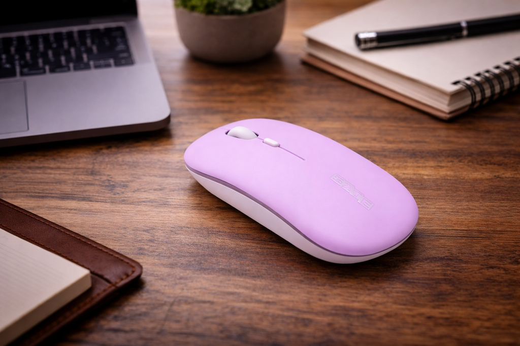 Mouse inalámbrico RGB sate A-781g