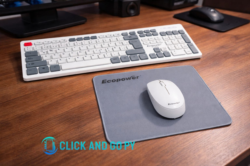 Teclado Inalámbrico EP-K002 - 3 en 1 (Mouse + Mousepad) Ecopower