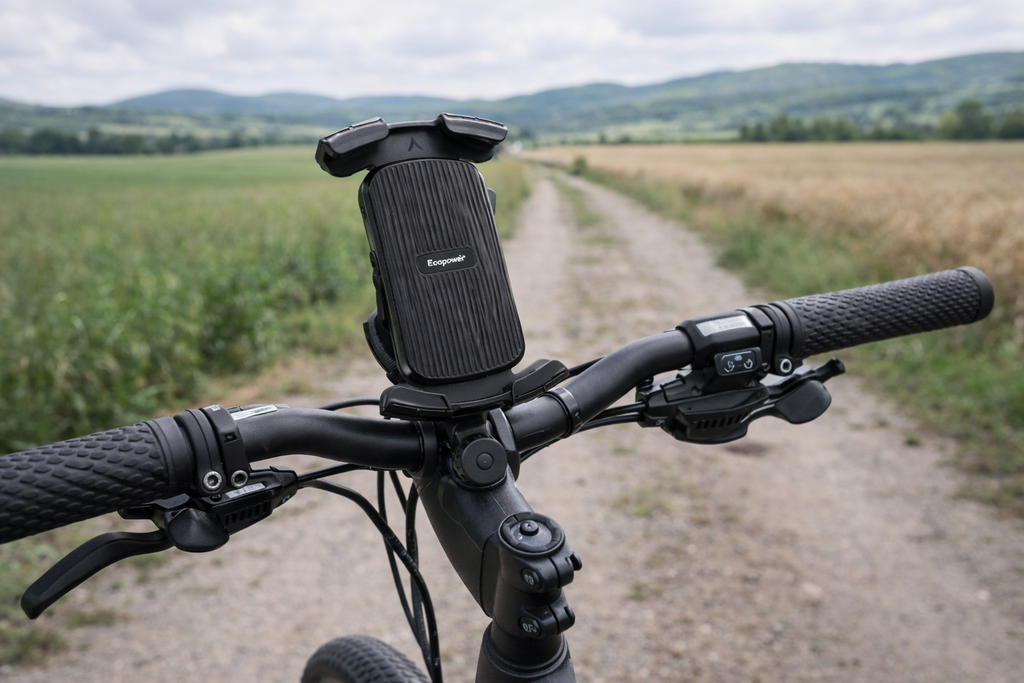 Soporte de celular para moto y bicicleta ecopower ep-t009