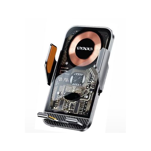 Cargador Inalámbrico para Auto 15W SATE – Carga Rápida Qi